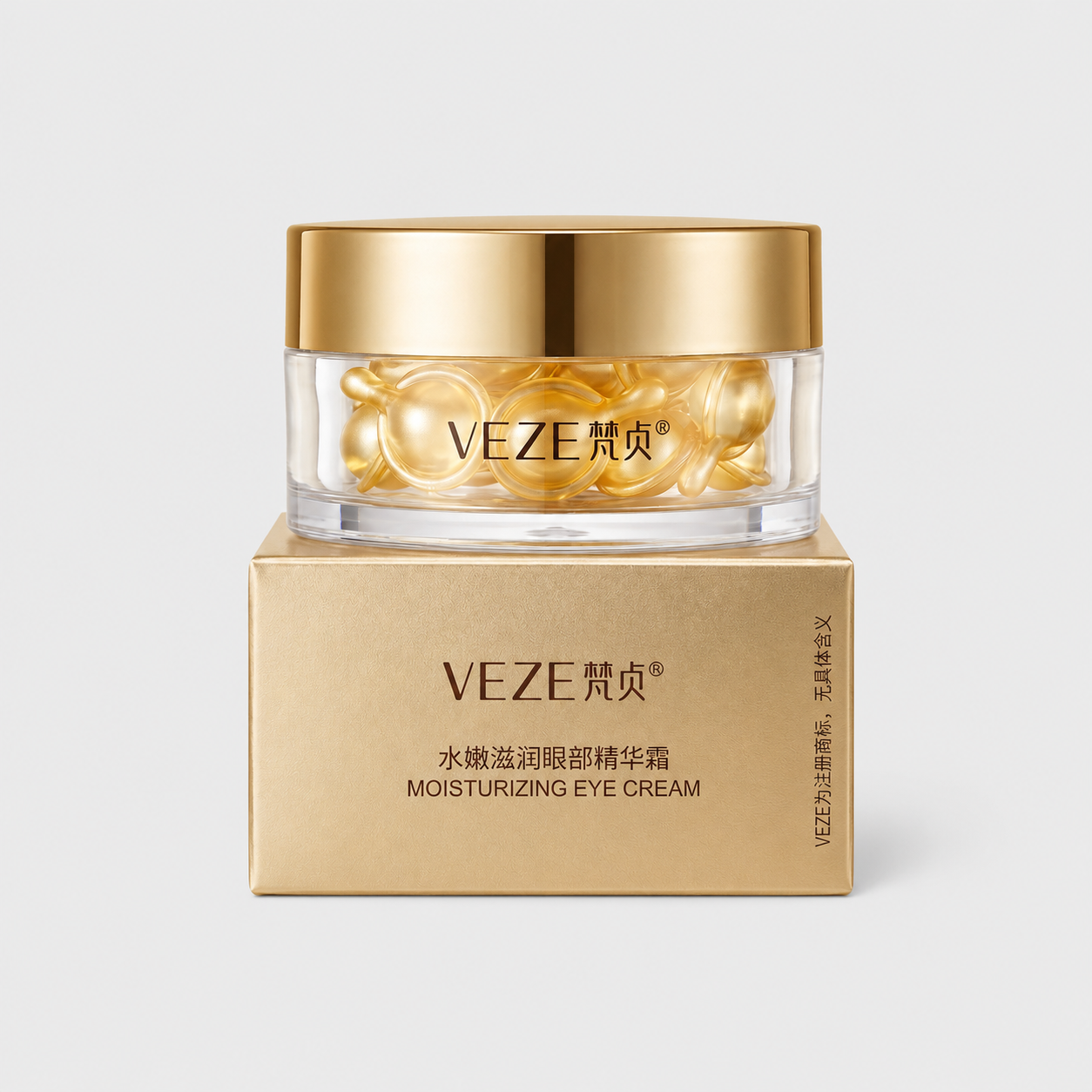Contorno de Ojos VEZE Moisturizing Eye Cream Cápsulas 30g