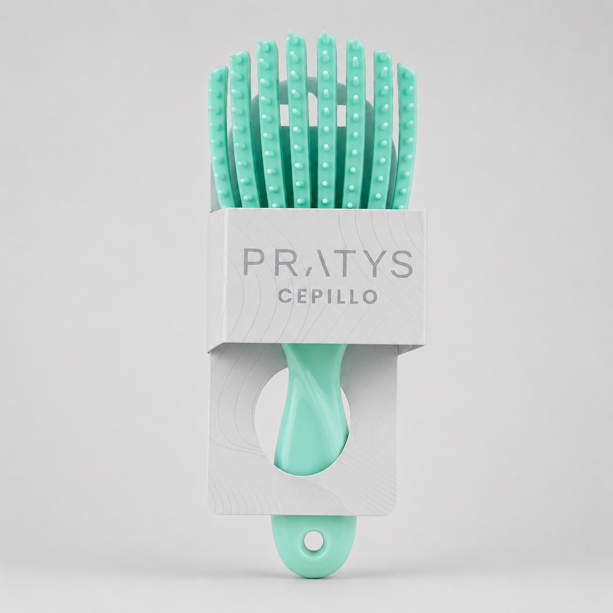 Cepillo Desenredante Flexible Prátys Aqua Mint