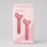 Ice Globes Faciales Heart Shaped Pink
