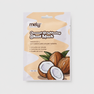 Mascarilla Facial de Extracto de Tomate, Naranja y Aceite de Coco Mely 26g