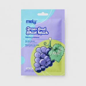 Sheet Mask Pepita de Uva Mely 25g