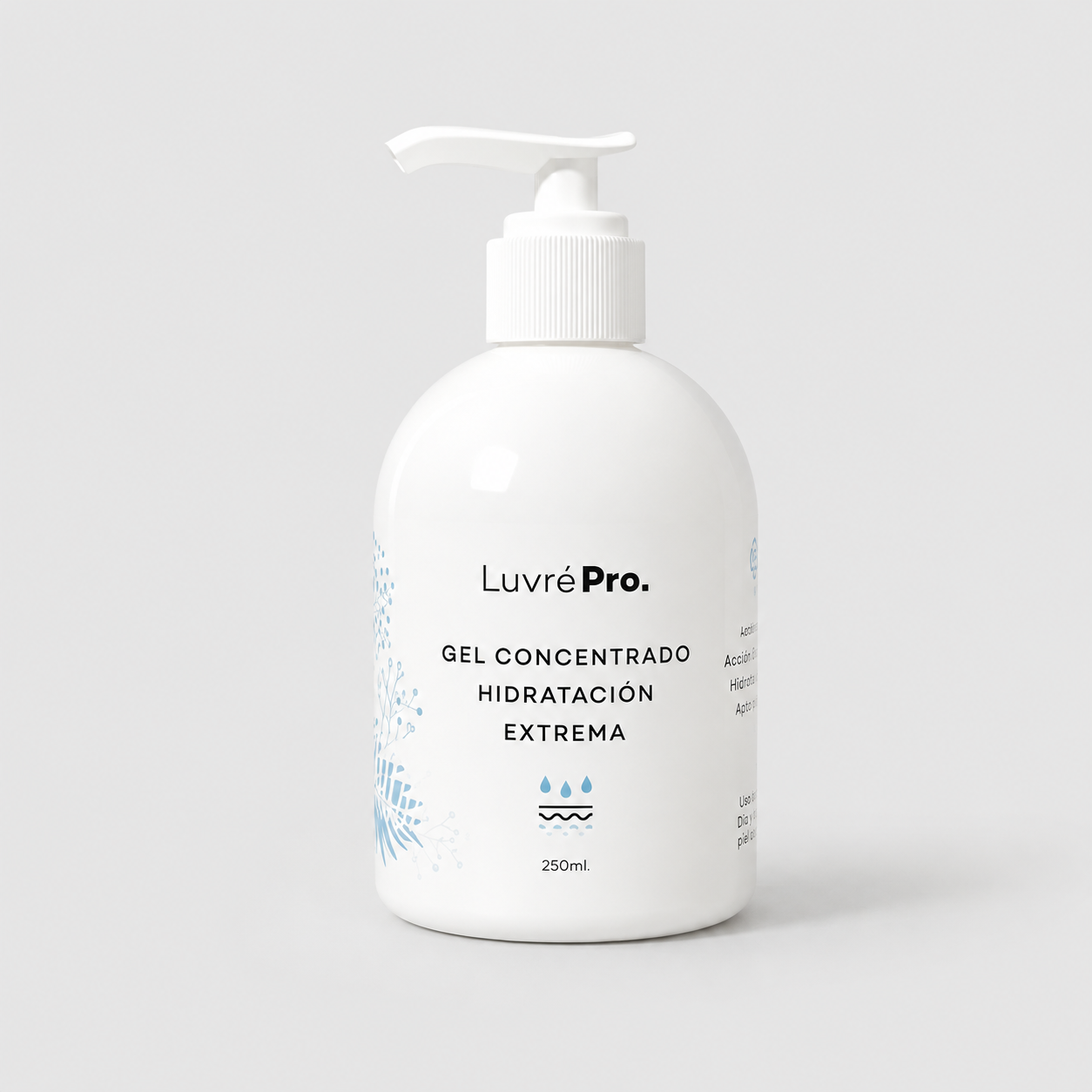 Gel Concentrado Hidratación Extrema Luvré Pro 250gr