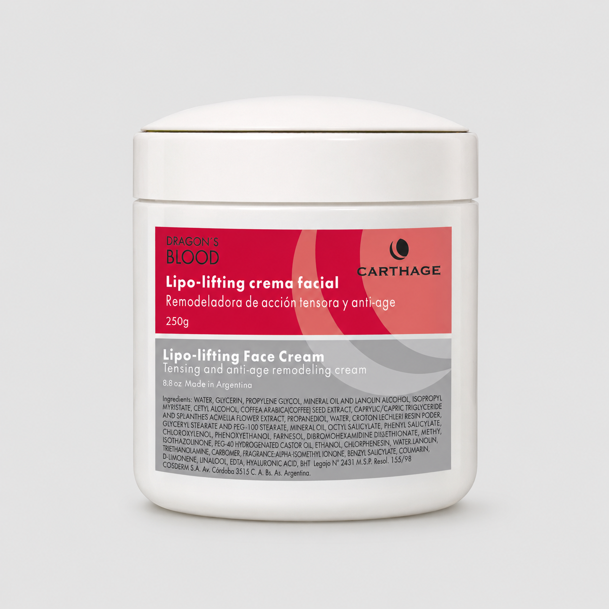 Lipo Lifting Crema Facial Dragon's Blood Carthage 250g