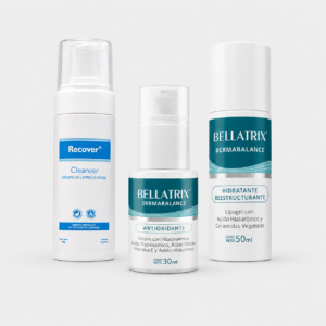Kit Rutina Express 3 Pasos | Limpieza + Antioxidante + Hidratación