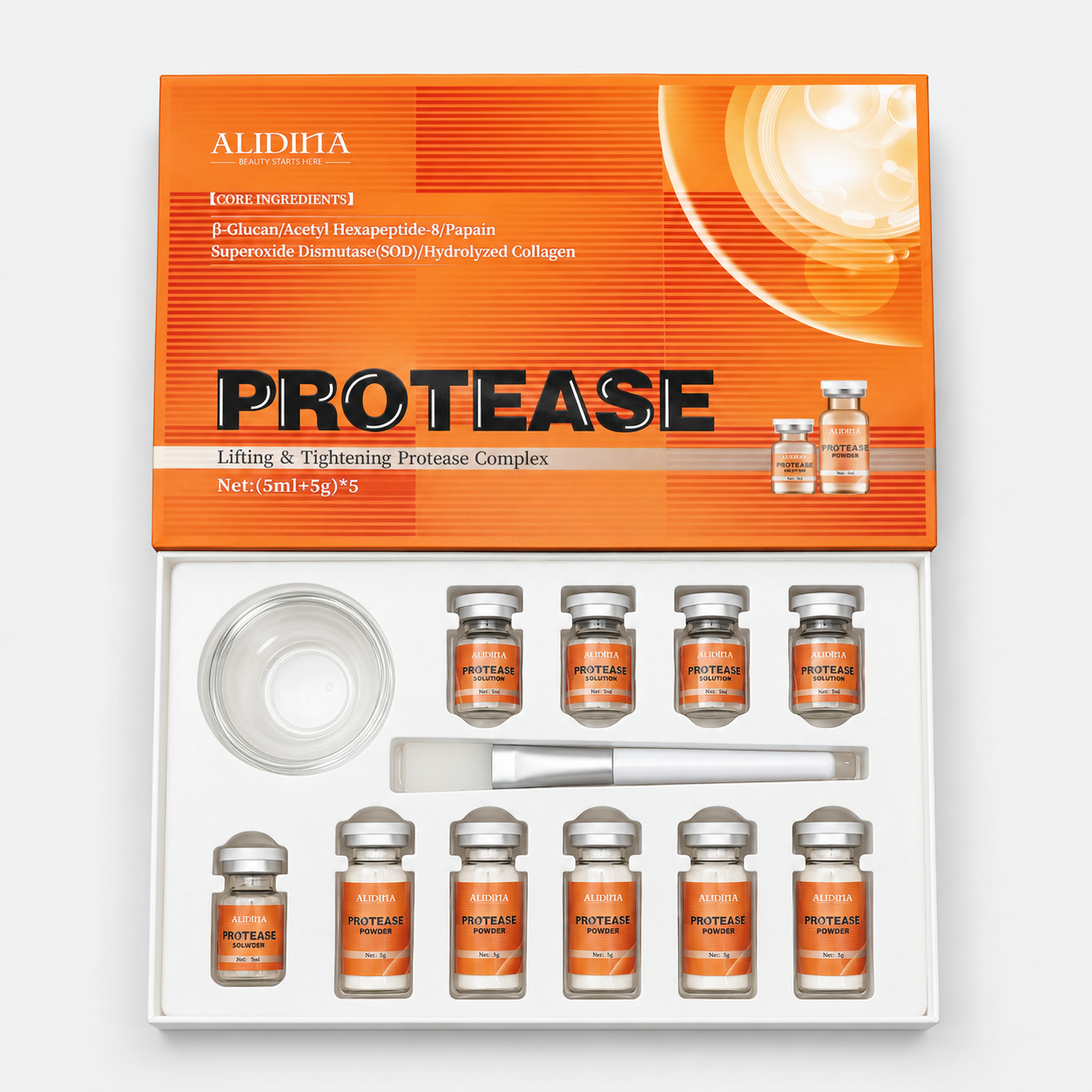 Máscara Enzimática de Proteasa Profesional